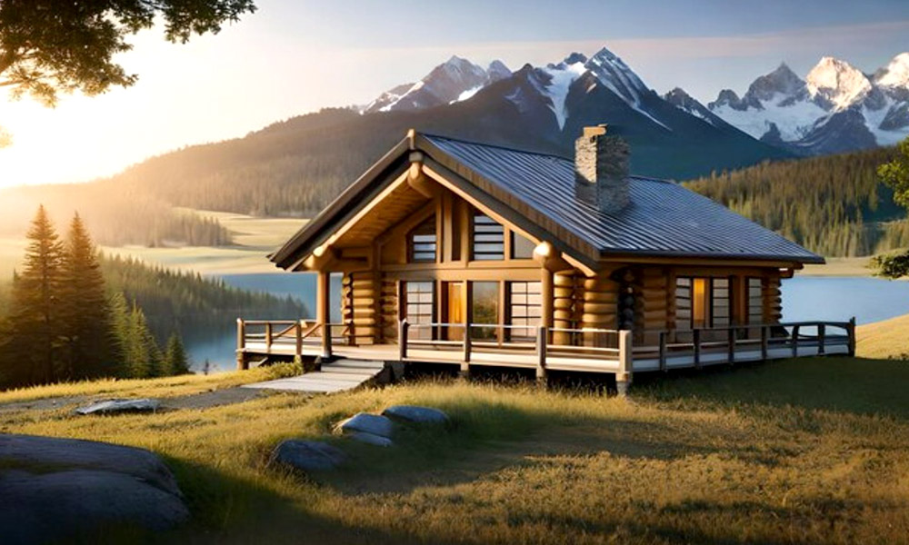 Log Pattern - Insulated Manufactured Siding and Wall Cladding - Trimlock - Alberta, Canada