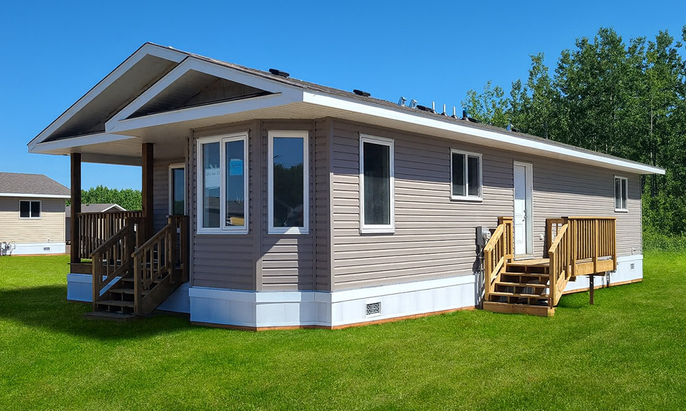 Insulated Manufactured Home Skirting - Trimlock - Alberta, Canada