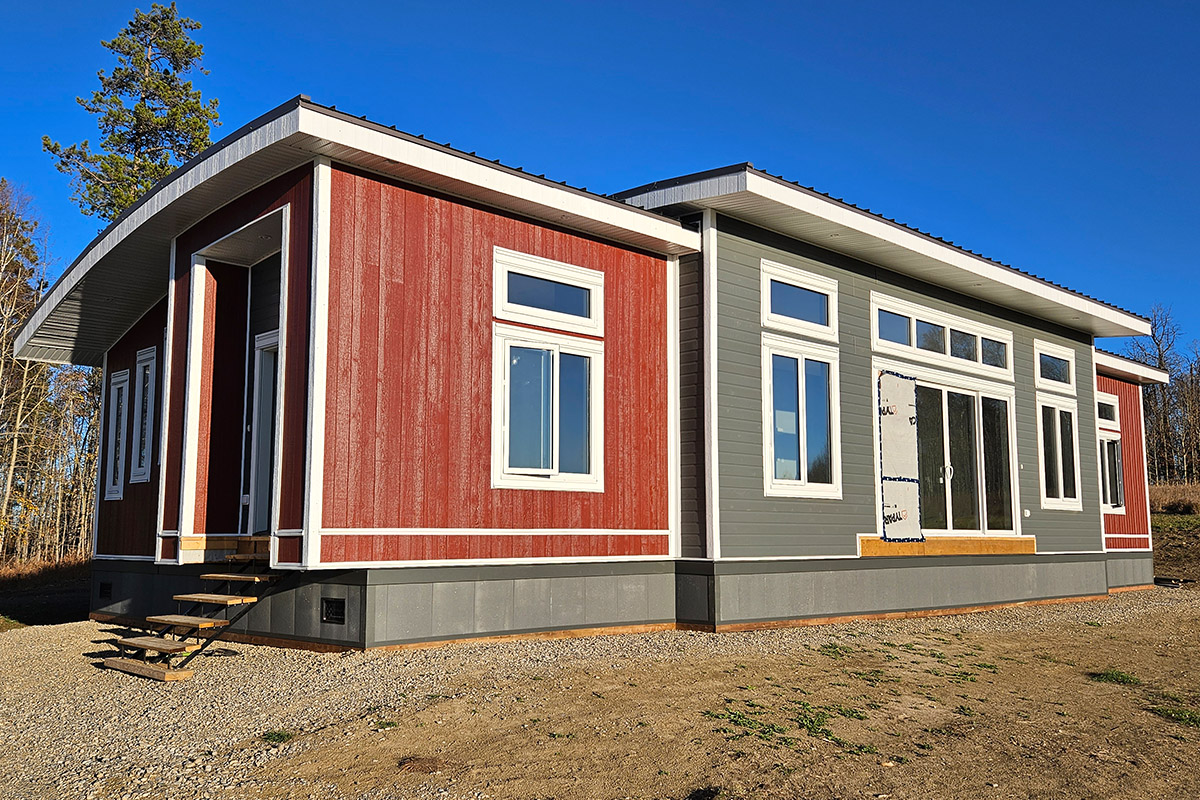 Project Gallery - Manufactured Home Skirting - Trimlock Ltd. - Alberta, Canada