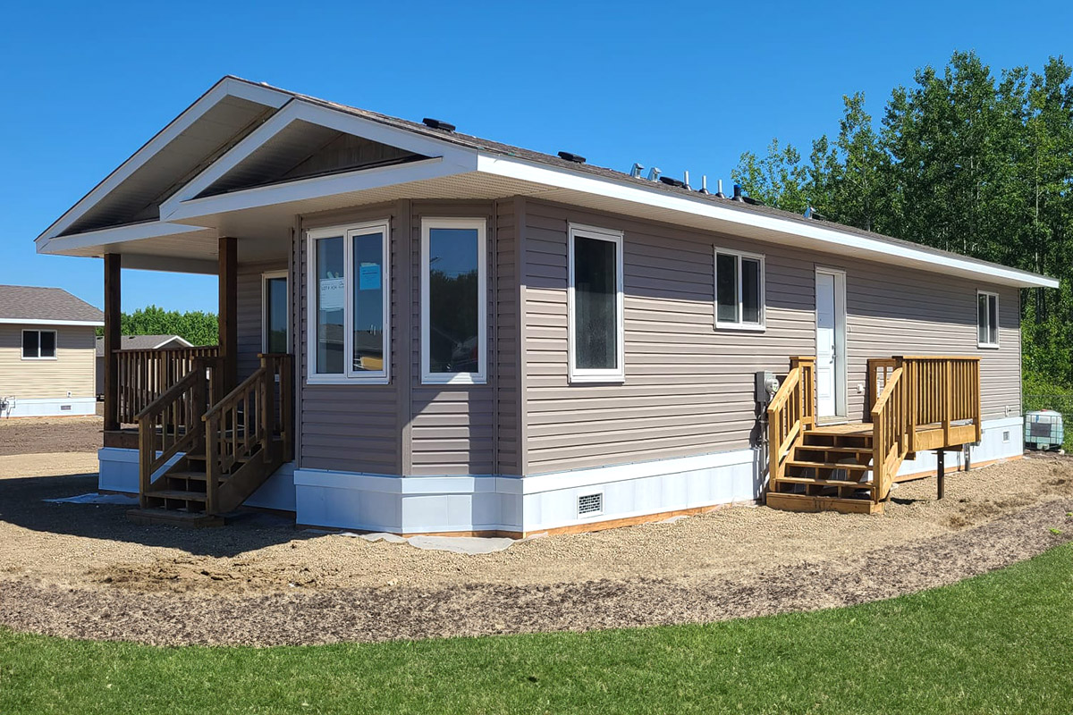 Project Gallery - Manufactured Home Skirting - Trimlock Ltd. - Alberta, Canada