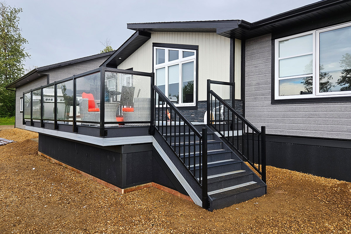 Project Gallery - Manufactured Home Skirting - Trimlock Ltd. - Alberta, Canada