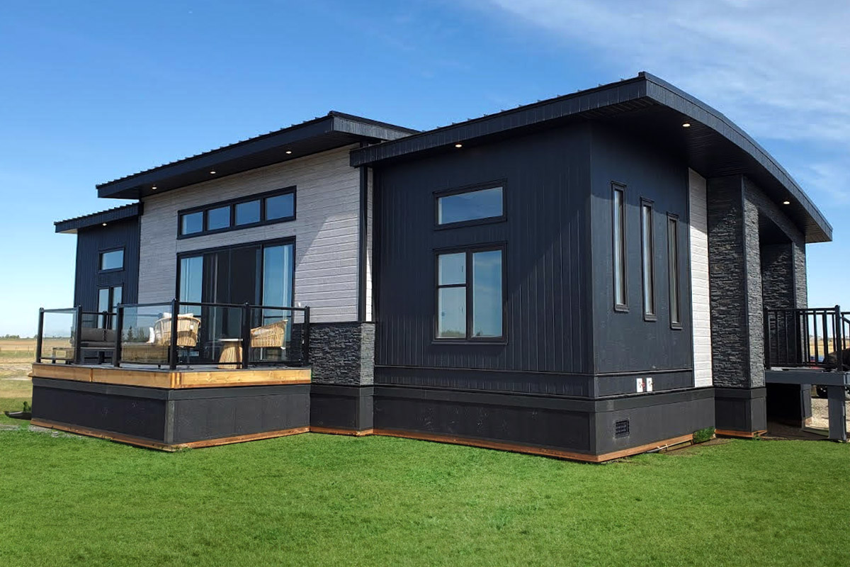 Project Gallery - Manufactured Home Skirting - Trimlock Ltd. - Alberta, Canada