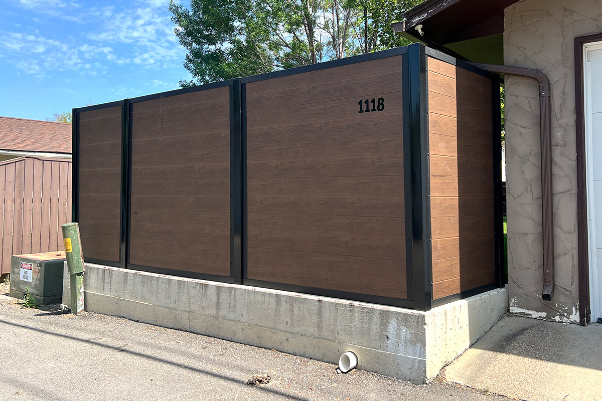 Project Gallery - Privacy Fencing - Trimlock Ltd. - Alberta, Canada